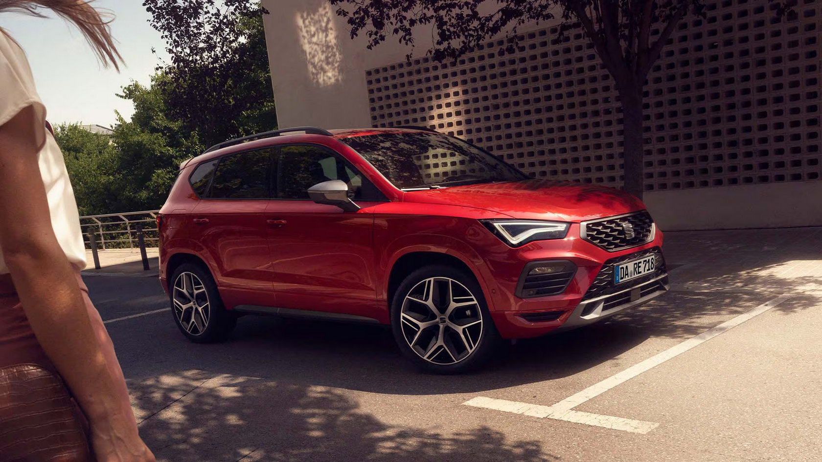 SEAT Ateca Gebrauchtwagen als vielseitiges SUV mit kraftvollem Auftritt und erhöhter Sitzposition.
