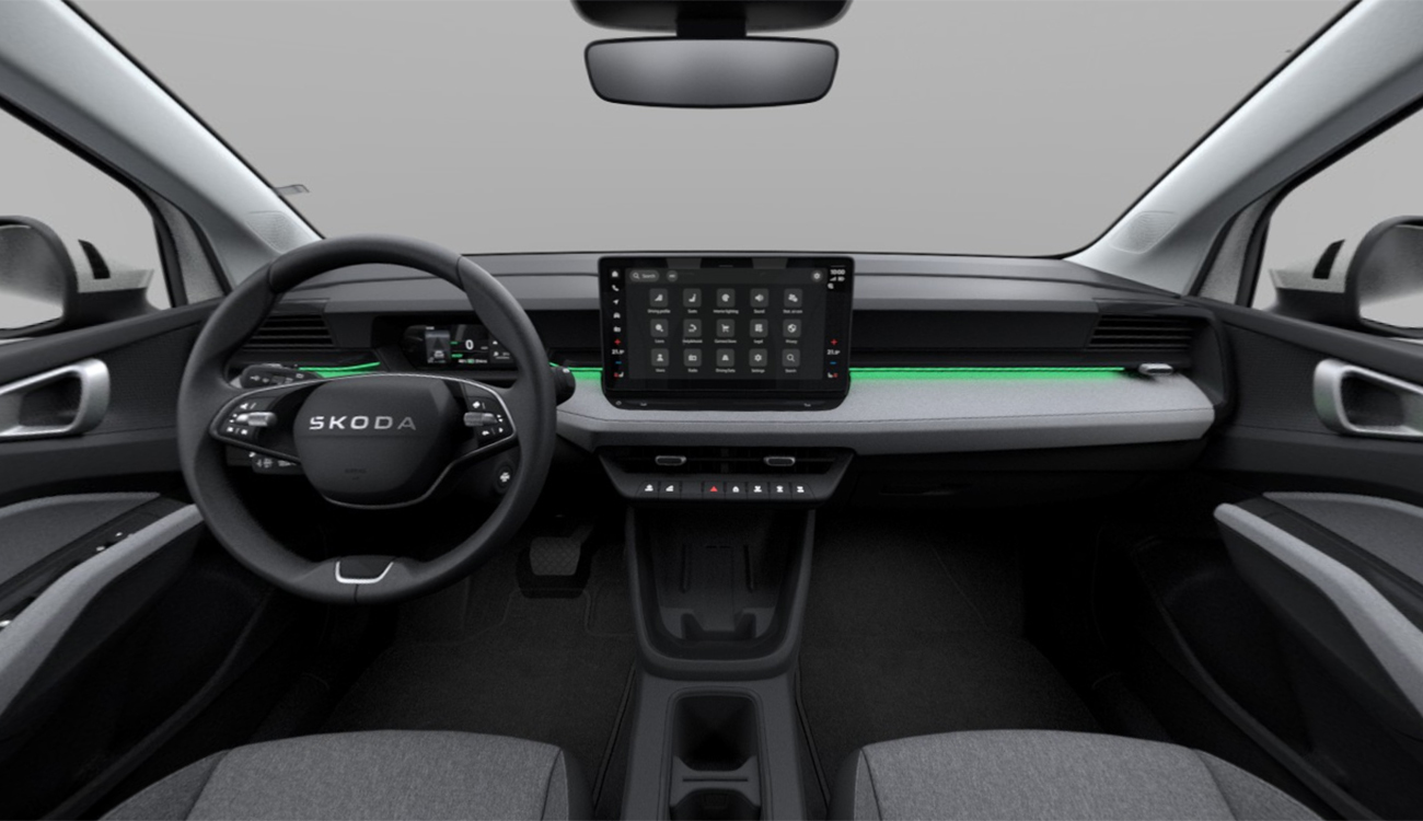 Škoda Epiq Selection 55 in Marble-Grau Innenansicht