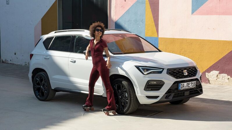 Seat Ateca in Weiß