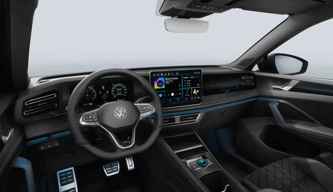 Fahrzeugbild VW Tiguan R-Line Ehybrid grau Innenraum