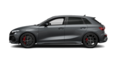 Audi RS 3 in daytonagrau perleffekt seitenansicht
