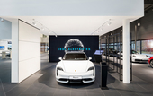 Porsche Zentrum Dortmund Porsche Taycan in weiß