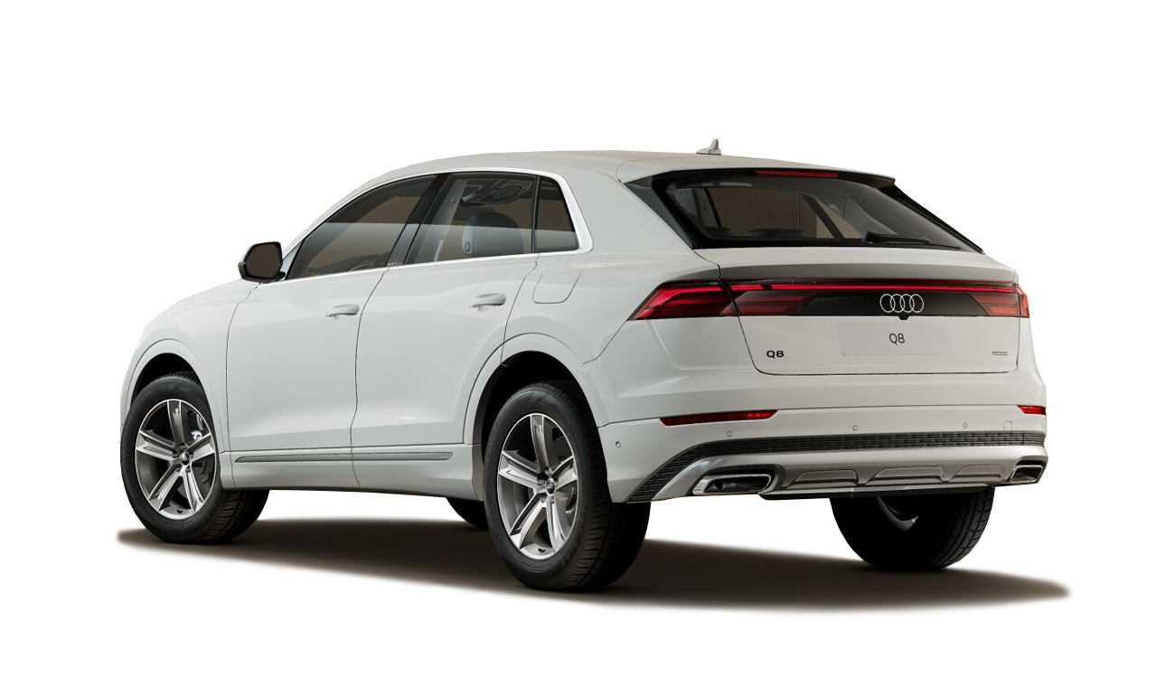 Audi Q8 SUV TFSI e quattro Hinteransicht