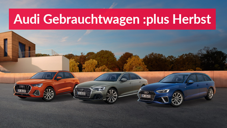 Audi Gebrauchtwagen plus Teaser