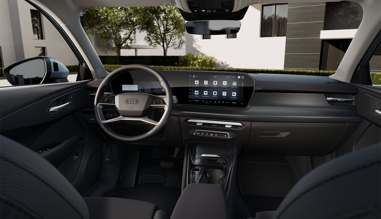 Audi Q3 in Pfeilgrau Perleffekt Innenansicht