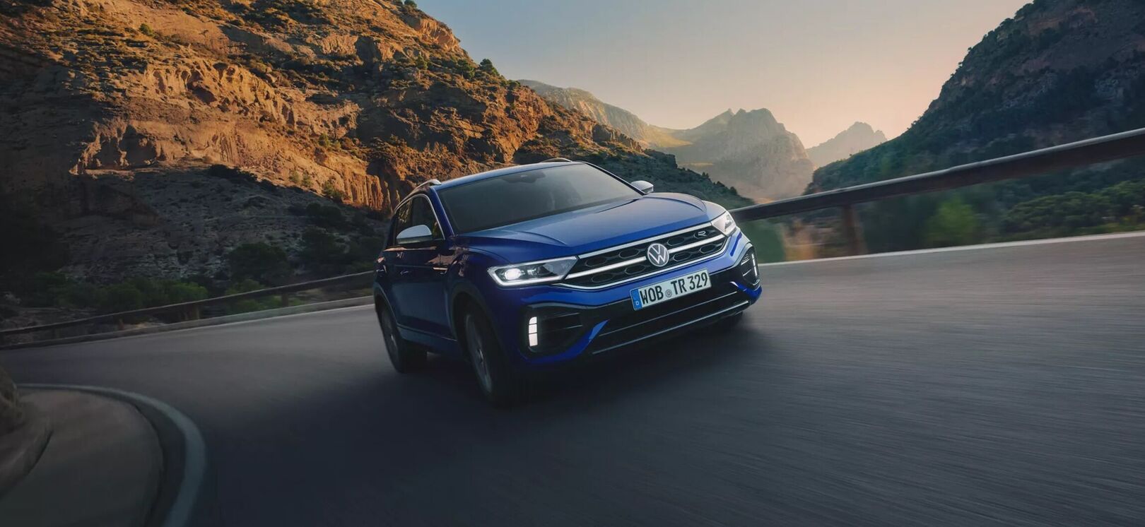 VW T-Roc R in blau