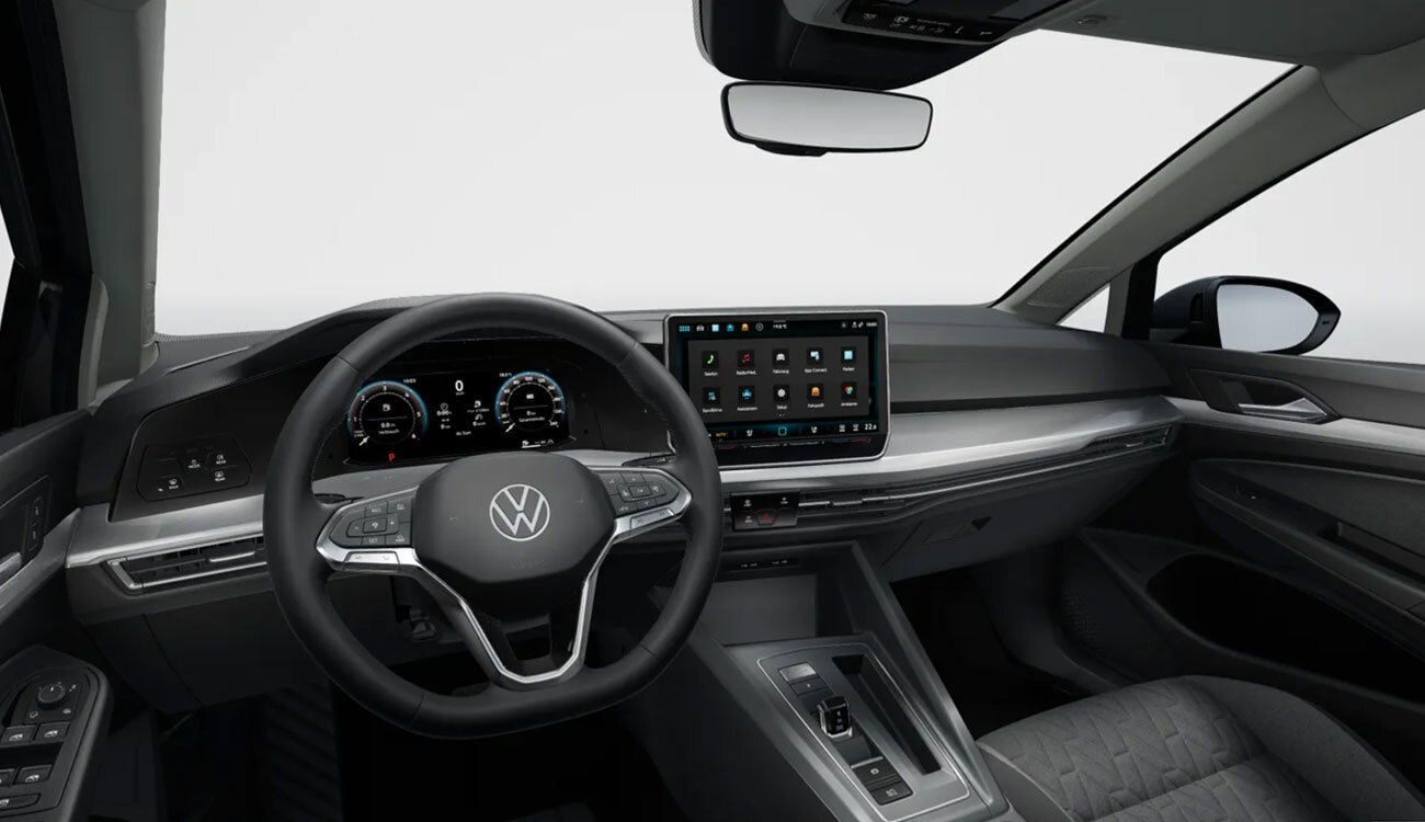 Fahrzeugbild VW Golf Hülpert Servicepaket grau Innenraum