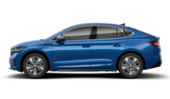Fahrzeugbild Skoda Enyaq Coupe Energy blau Seite
