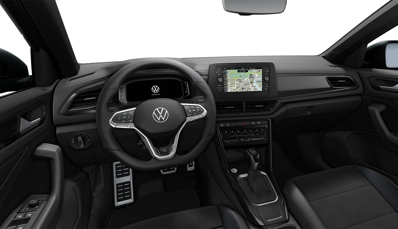 Fahrzeugbild VW T-Roc grau  Innenraum