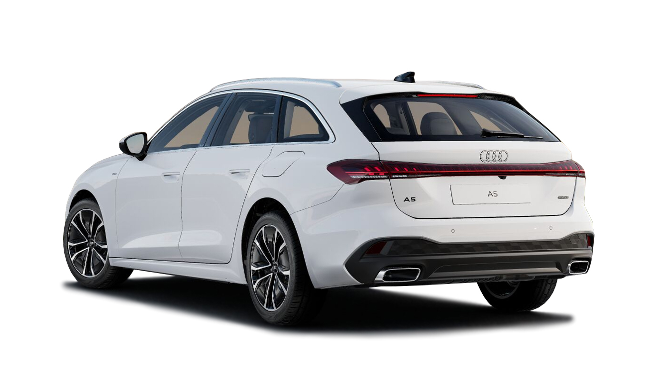 Audi A5 Avant e-hybrid Hinteransicht