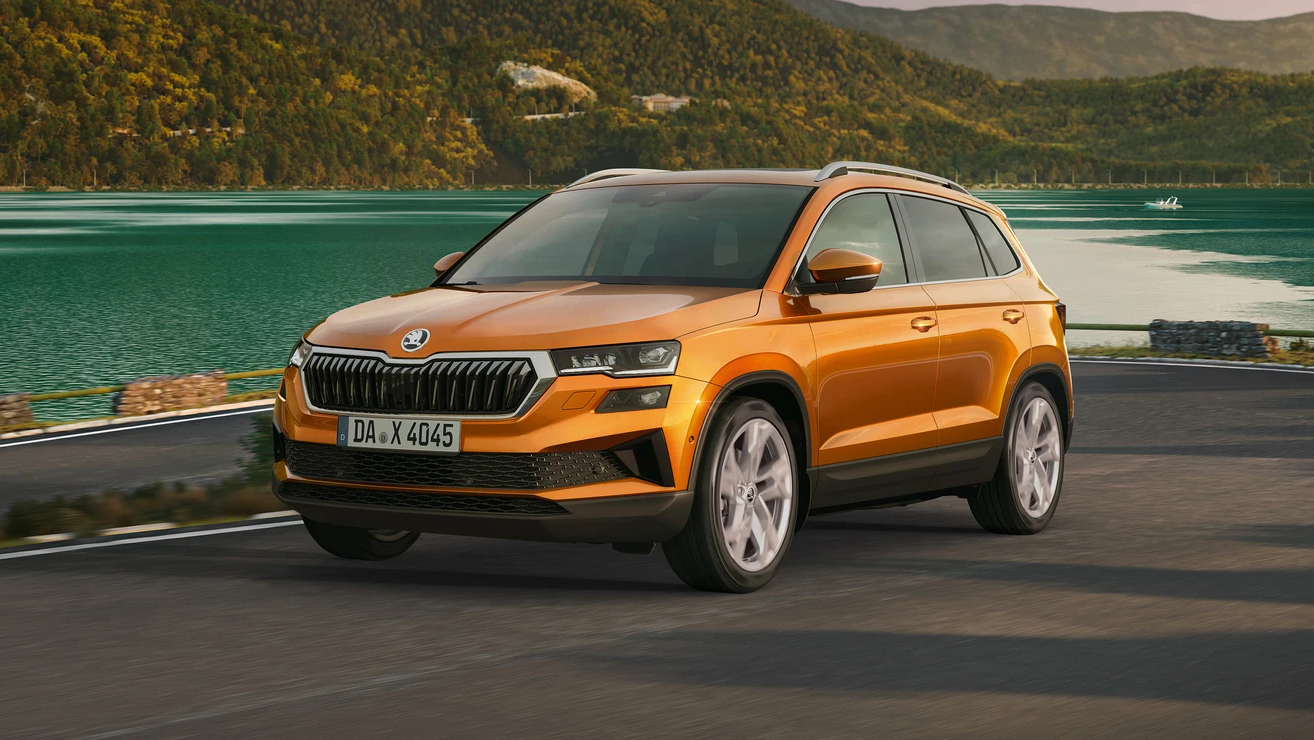 Škoda Karoq Gebrauchtwagen mit dynamischem Design, klaren Linien und vielseitiger Ausstattung.