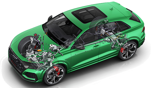 Audi RS Q8 Fahrwerk