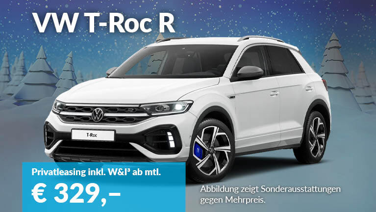 Angebotsteaser VW T-Roc R Privatkunden