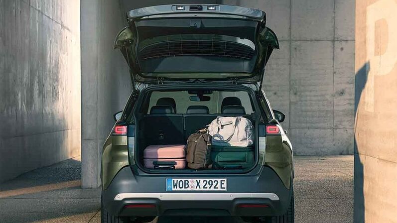 VW ID. Cross Kofferraum