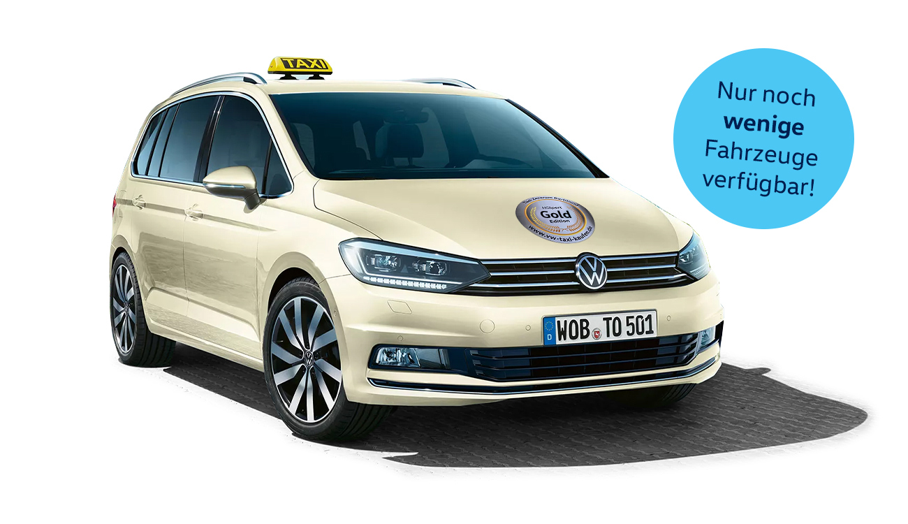 VW Touran Trendline Taxi Gold Edition