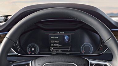 Audi A8 Virtual Cockpit