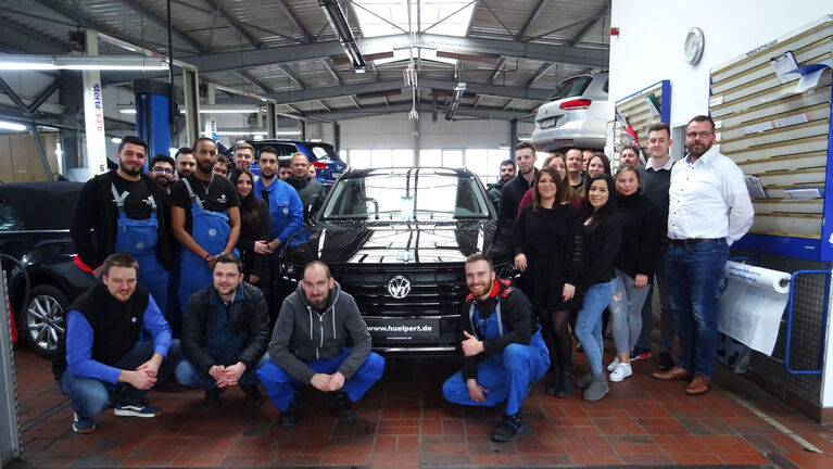 Das Service/Werkstattteam des Volkswagen Zentrum Bergkamen
