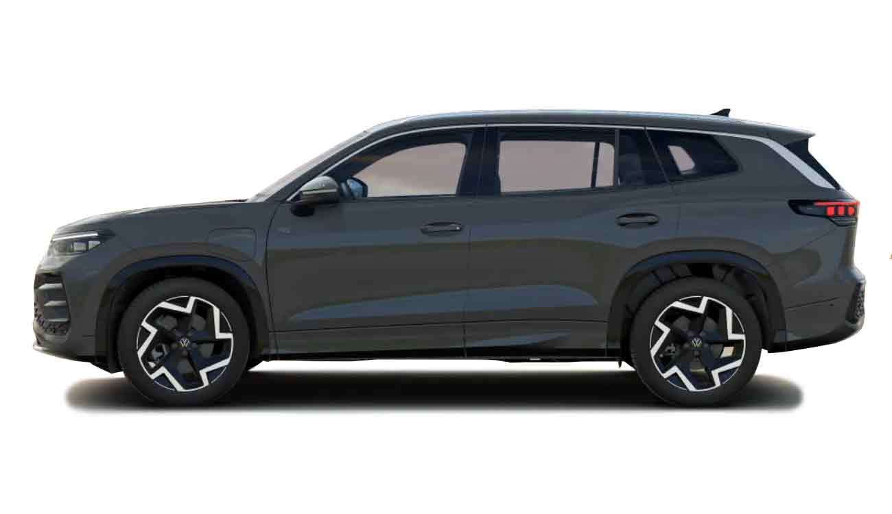 VW Tayron R-line eHybrid Seitenansicht