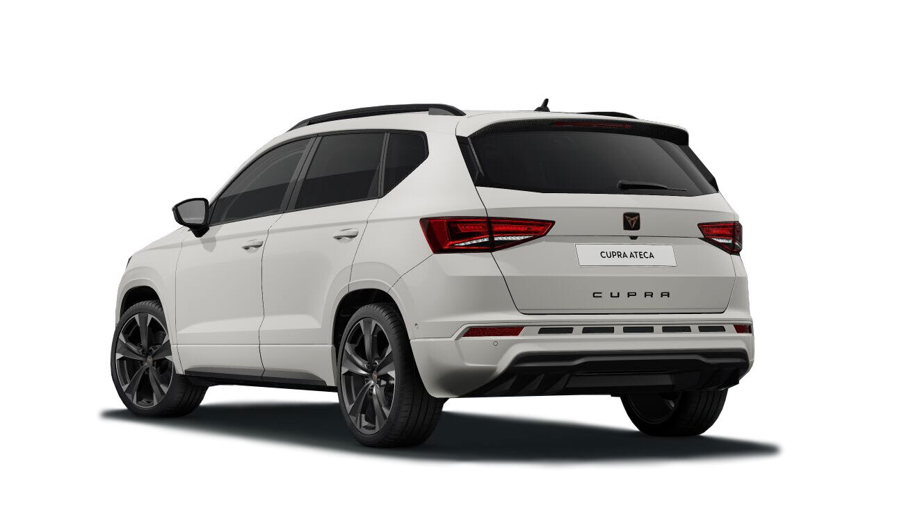 CUPRA Ateca Freisteller in Bila Weiß Heckansicht