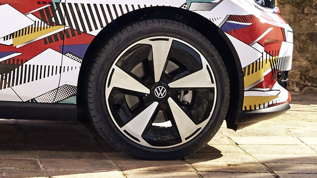 Präzise gestaltete Designelemente prägen den Auftritt des ID. Polo