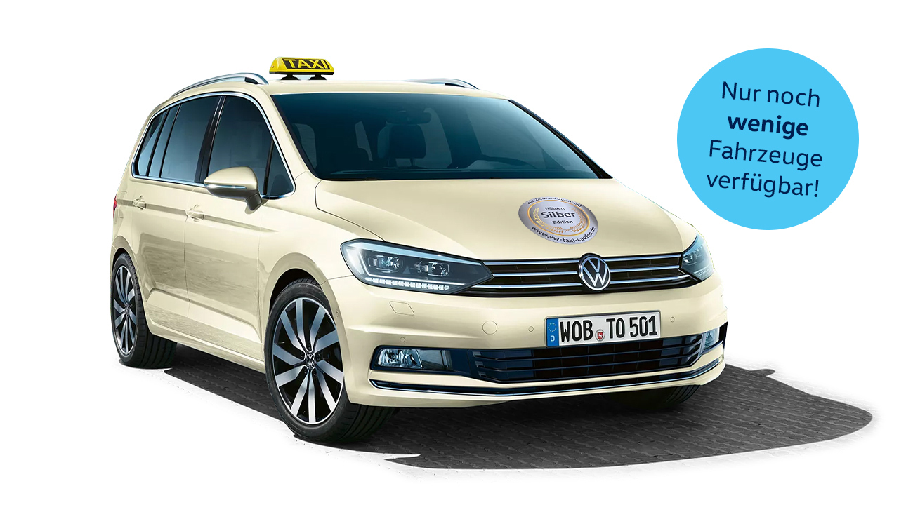 VW Touran Taxi Edition silber