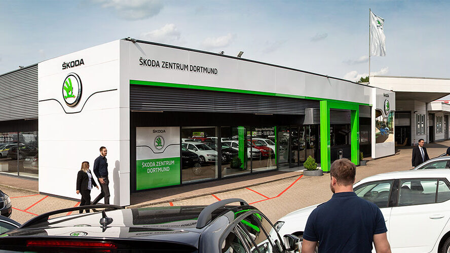 Skoda Zentrum Dortmund Außenansicht