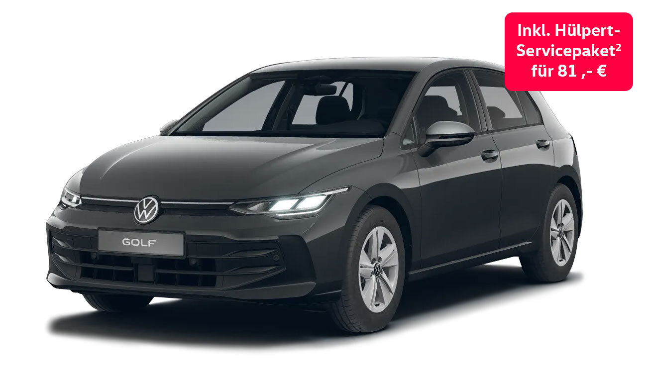 Fahrzeugbild VW Golf Hülpert Servicepaket grau front