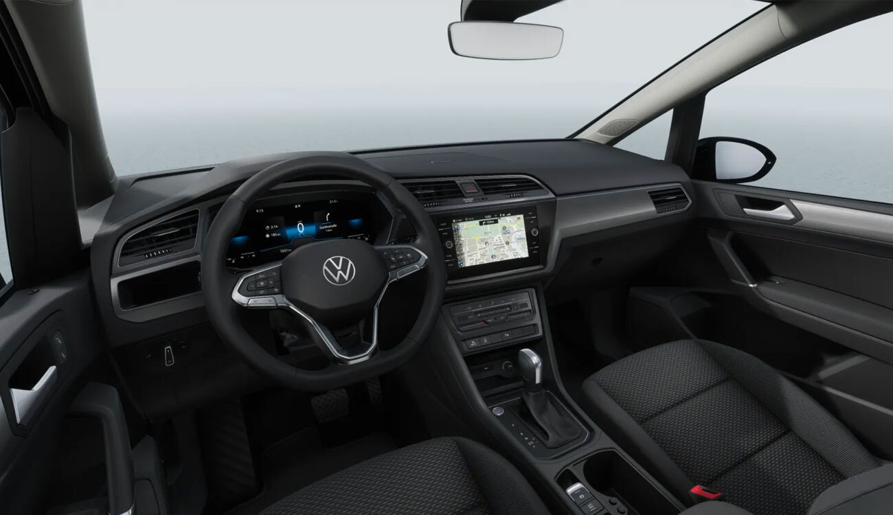 VW Touran Comfortline Taxi Innenraum