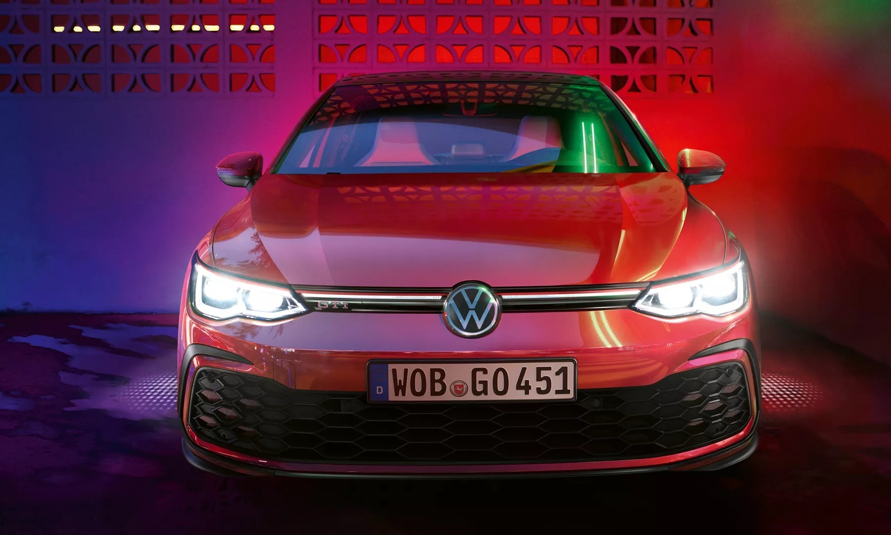 Das IQ.LIGHT des neuen Volkswagen Golf GTI
