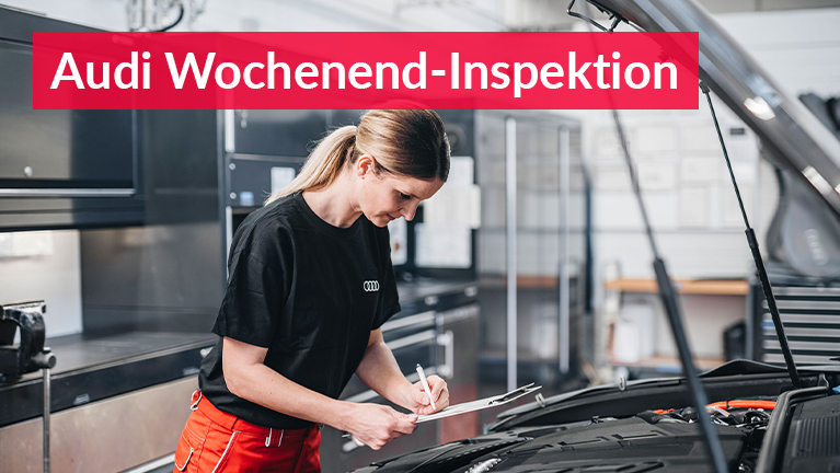 Audi Wochenend-Inspektion