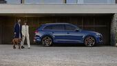 Audi Q7 Facelift Seitenansicht