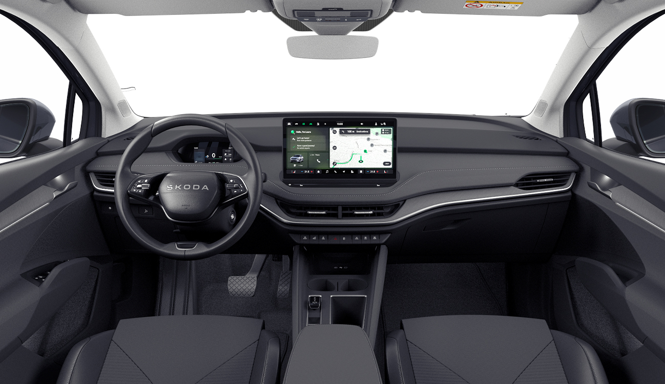 Fahrzeugbild Skoda Enyaq grau Innenraum